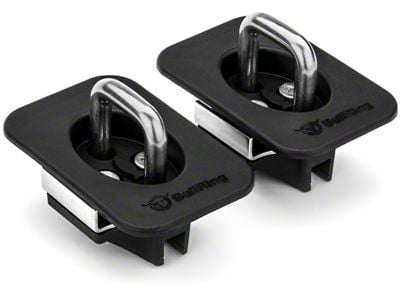 Flush Fit Retractable Tie Down Anchors; Front or Middle; Set of Two (97-14 F-150, Excluding Raptor)