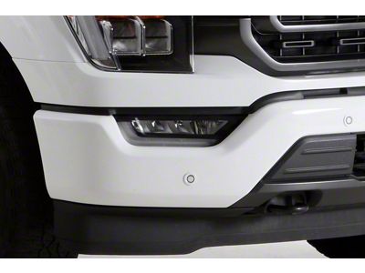 Fog Light Covers; Clear (21-23 F-150, Excluding Raptor)