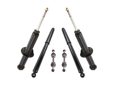 Front and Rear Shocks with Front Sway Bar Links (09-13 2WD F-150)