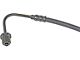 Front at Master Cylinder Brake Hydraulic Hose; 9/16-Inch x 18 Thread (97-99 F-150 w/ 4-Wheel ABS)