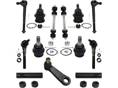 Front Ball Joints with Pitman Arm, Sway Bar Links, Tie Rods and Tie Rod Adjusting Sleeve (97-03 2WD F-150)