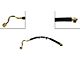 Front Brake Hydraulic Hose; Driver Side (05-08 F-150)