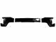 Front Bumper Center Section Cover without Tow Hook Openings; Gloss Black (15-17 F-150 Lariat, XL, XLT)