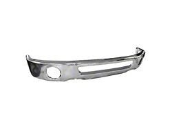 Replacement Front Bumper with Fog Light Openings; Chrome (06-08 F-150)