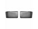 Front Bumper Side Section Cover without Fog Light Openings; Matte Black (15-17 F-150 XL, XLT, Lariat)