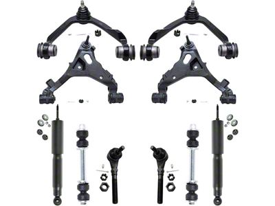 Front Control Arms with Shocks, Sway Bar Links and Outer Tie Rods (97-03 4WD F-150)