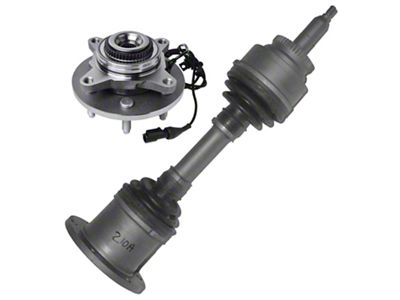 Front CV Axle with Wheel Hub Assembly (04-08 4WD F-150)