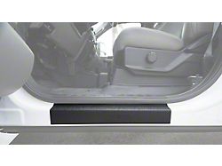 Front Door Sill Protection; Textured Black (15-24 F-150)