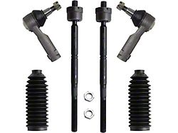 Front Inner and Outer Tie Rods with Tie Rod Boots (04-08 4WD F-150)