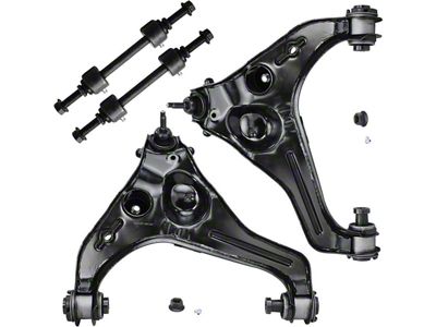 Front Lower Control Arms with Sway Bar Links (09-13 4WD F-150)