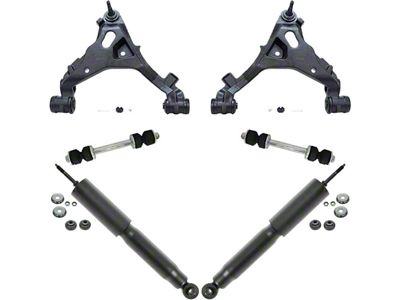 Front Lower Control Arms with Sway Bar Links and Shocks (97-03 4WD F-150)