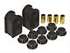 Front/Rear Sway Bar and End Link Bushing Kit; 1-1/8-Inch; Black (97-98 F-150)