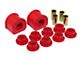 Front/Rear Sway Bar and End Link Bushing Kit; 1-1/8-Inch; Red (97-98 F-150)