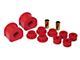 Front/Rear Sway Bar and End Link Bushing Kit; 1-Inch; Red (97-98 F-150)