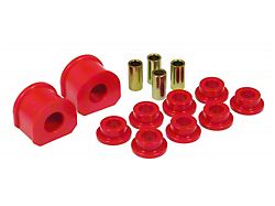 Front/Rear Sway Bar and End Link Bushing Kit; 1-Inch; Red (97-98 F-150)