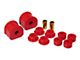 Front/Rear Sway Bar and End Link Bushing Kit; 3/4-Inch; Red (97-98 F-150)