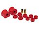 Front/Rear Sway Bar and End Link Bushing Kit; 7/8-Inch; Red (97-98 F-150)