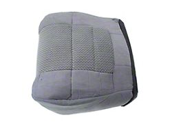 Front Seat Bottom Cover; Driver Side; Graphite Gray Cloth (01-03 F-150 XLT)