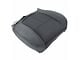 Front Seat Bottom Cover; Driver Side; Steel Gray Cloth (11-14 F-150 XLT)