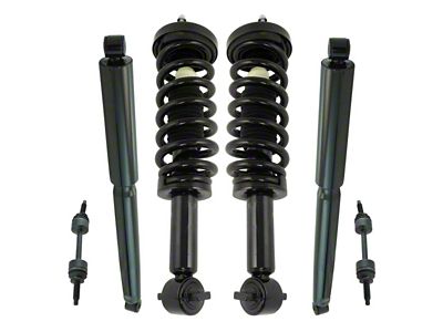 Front Strut and Spring Assemblies with Rear Shocks and Sway Bar Links (2014 4WD F-150)