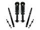 Front Strut and Spring Assemblies with Rear Shocks and Sway Bar Links (2014 2WD F-150)