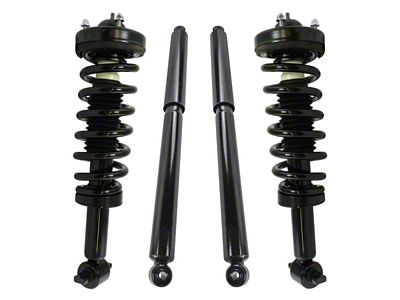 Front Strut and Spring Assemblies with Rear Shocks (2014 2WD F-150)