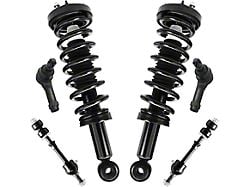 Front Strut and Spring Assemblies with Sway Bar Links and Outer Tie Rods (05-08 2WD F-150)