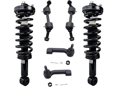 Front Strut and Spring Assemblies with Sway Bar Links and Tie Rods (09-13 2WD F-150)