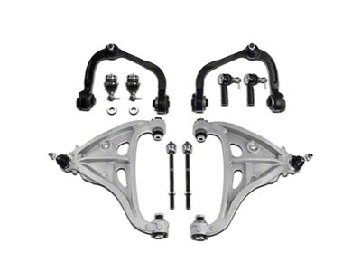 Front Upper and Lower Control Arm, Ball Joint and Tie Rod End Kit (04-06 4WD F-150 w/ 7-Lug)