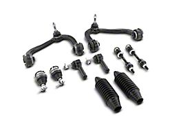 Front Upper Control Arm, Ball Joint, Rack and Pinion Bellow, Sway Bar Link and Tie Rod End Kit (Late 05-08 4WD F-150)