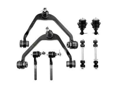 Front Upper Control Arm, Ball Joint, Sway Bar Link and Outer Tie Rod End Link Kit (97-03 2WD F-150)