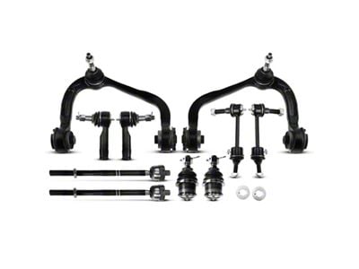 Front Upper Control Arm, Ball Joint, Sway Bar Link and Tie Rod End Link Kit (04-Early 05 4WD F-150)