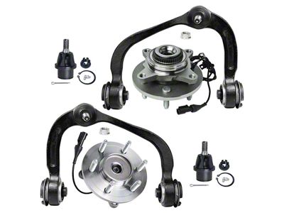 Front Upper Control Arms with Ball Joints and Hub Assemblies (04-08 4WD F-150)