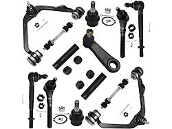 Front Upper Control Arms with Ball Joints, Pitman Arm, Sway Bar Links, Tie Rods and Tie Rod Adjusting Sleeve (97-03 2WD F-150)