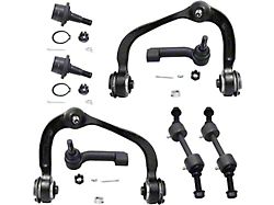 Front Upper Control Arms with Ball Joints, Sway Bar Links and Outer Tie Rods (09-14 2WD F-150)