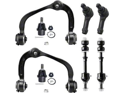 Front Upper Control Arms with Ball Joints, Sway Bar Links and Outer Tie Rods (05-08 2WD F-150)