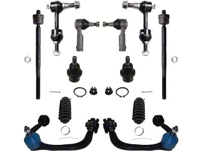 Front Upper Control Arms with Ball Joints, Sway Bar Links and Tie Rods (04-05 2WD F-150)