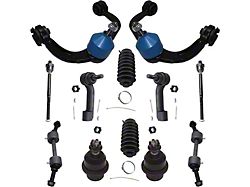 Front Upper Control Arms with Ball Joints, Sway Bar Links and Tie Rods (09-14 2WD F-150)