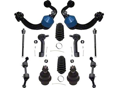 Front Upper Control Arms with Ball Joints, Sway Bar Links and Tie Rods (09-14 2WD F-150)