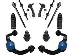 Front Upper Control Arms with Ball Joints, Sway Bar Links and Tie Rods (09-14 4WD F-150, Excluding Raptor)