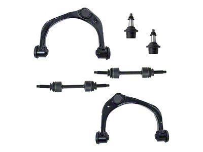 Front Upper Control Arms with Ball Joints and Sway Bar Links (15-18 4WD F-150)