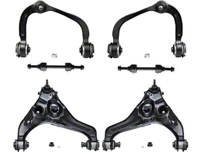 Front Upper and Lower Control Arms with Sway Bar Links (09-13 4WD F-150, Excluding Raptor)