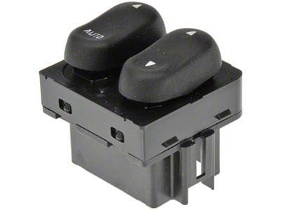 Front Window Switch 2-Button; Driver Side (99-02 F-150 SuperCab)