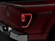 Full LED Tail Lights with Sequential Turn Signal; Black Housing; Clear Lens (21-23 F-150 w/ Factory Halogen BLIS Tail Lights)