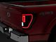 Full LED Tail Lights with Sequential Turn Signal; Black Housing; Clear Lens (21-23 F-150 w/ Factory Halogen BLIS Tail Lights)