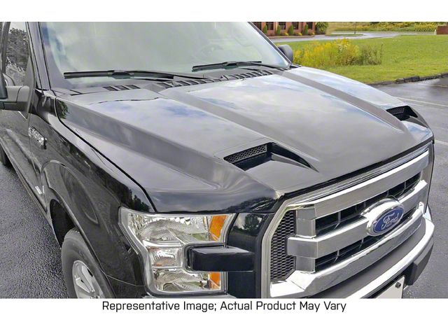 Functional Ram Air Hood; Blue Jeans (15-20 F-150, Excluding Raptor)