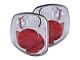 G2 Tail Lights; Chrome Housing; Clear Lens (01-03 F-150 Flareside)