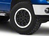 Gen1 Raptor Beadlock Style Matte Black 6-Lug Wheel; 17x8.5; 34mm Offset (09-14 F-150)