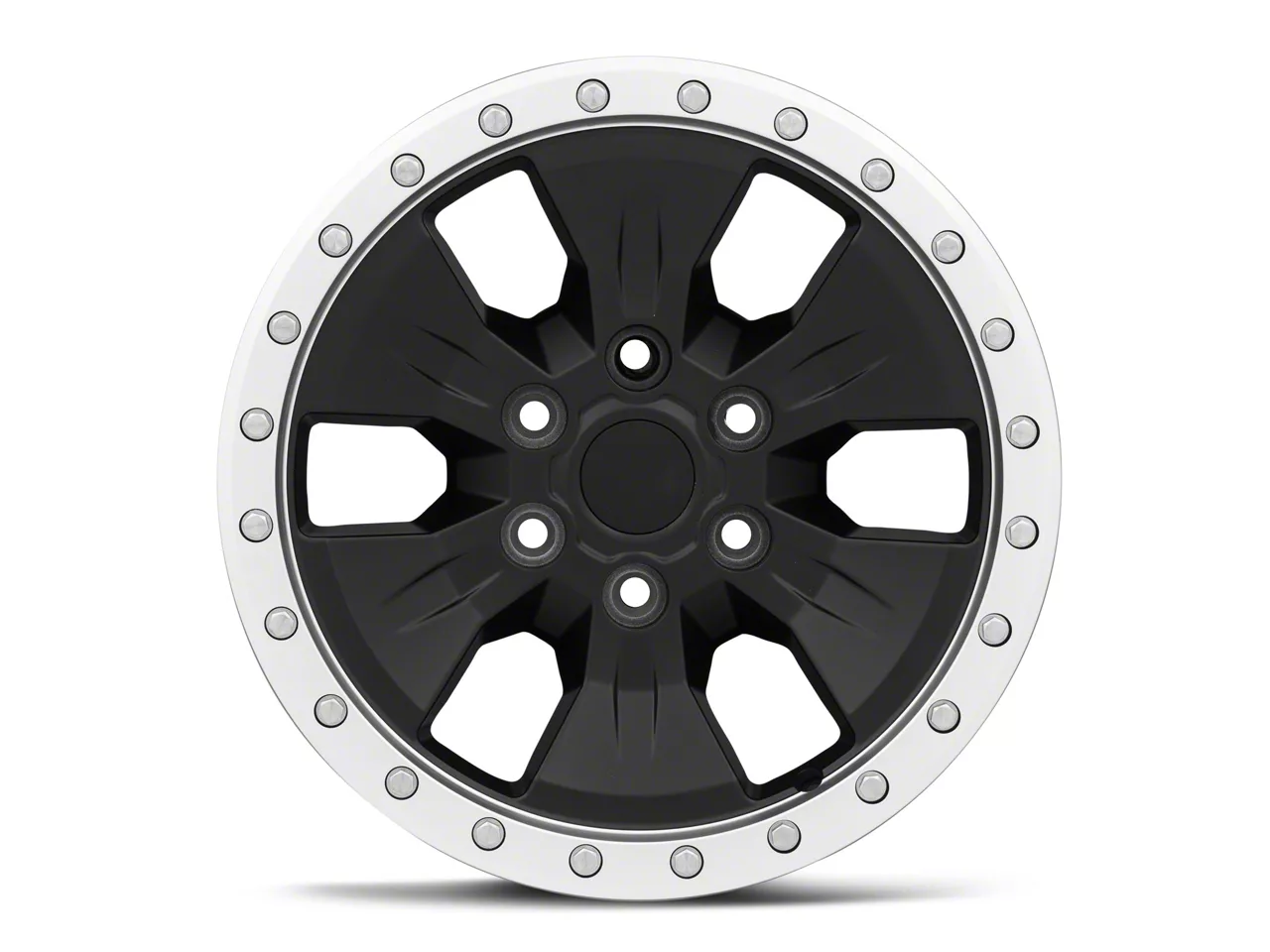 F 150 Gen2 Raptor Beadlock Style Matte Black 6 Lug Wheel 17x85 34mm Offset 15 20 F 150 5203