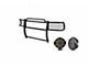 Grille Guard with 7-Inch Black Round LED Lights; Black (99-03 2WD F-150)